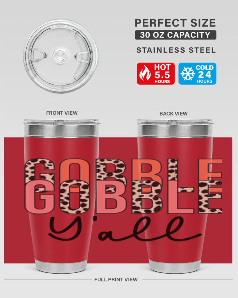 Gobble gobble yall 200#- fall- Tumbler