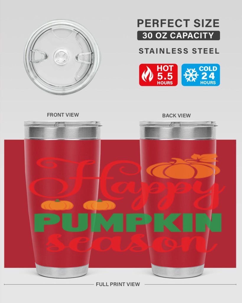 HAPPYPUMPKINSEASON 257#- fall- Tumbler
