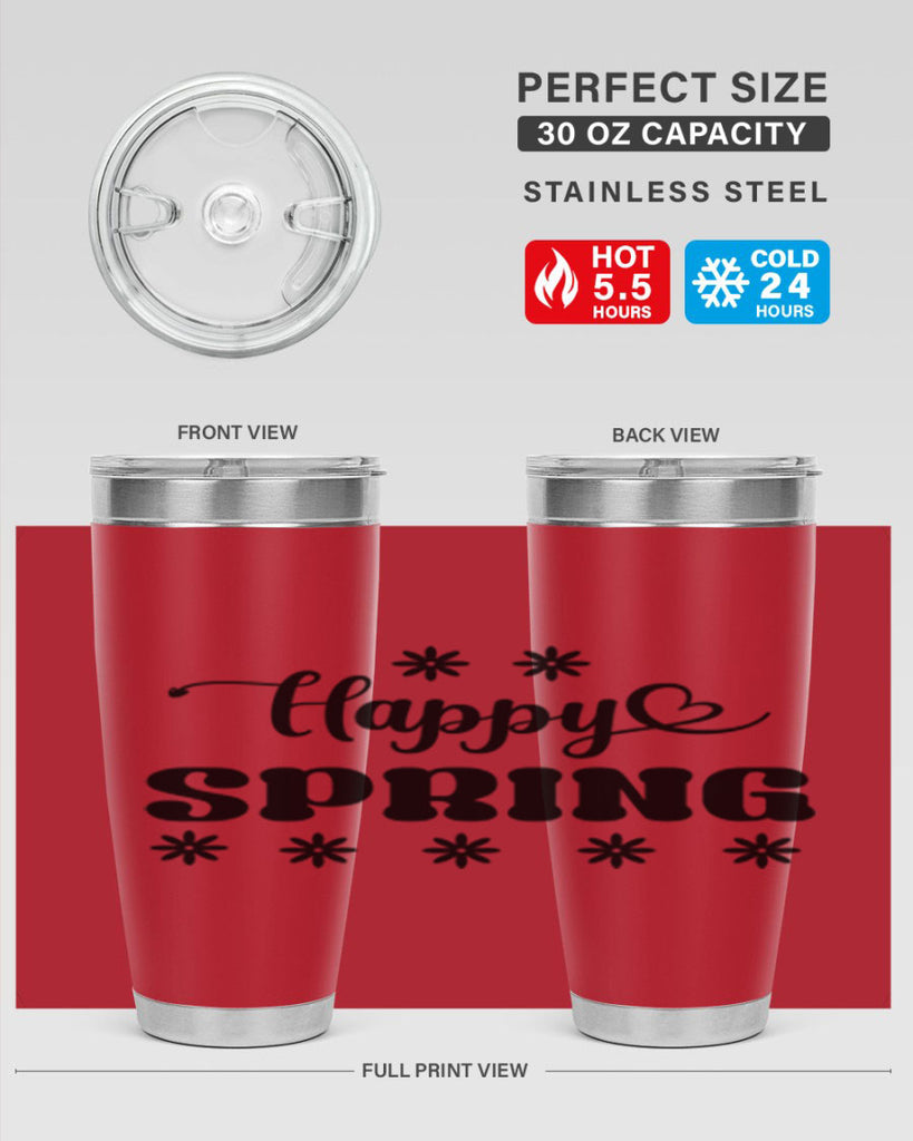 Happy spring  178#- spring- Tumbler