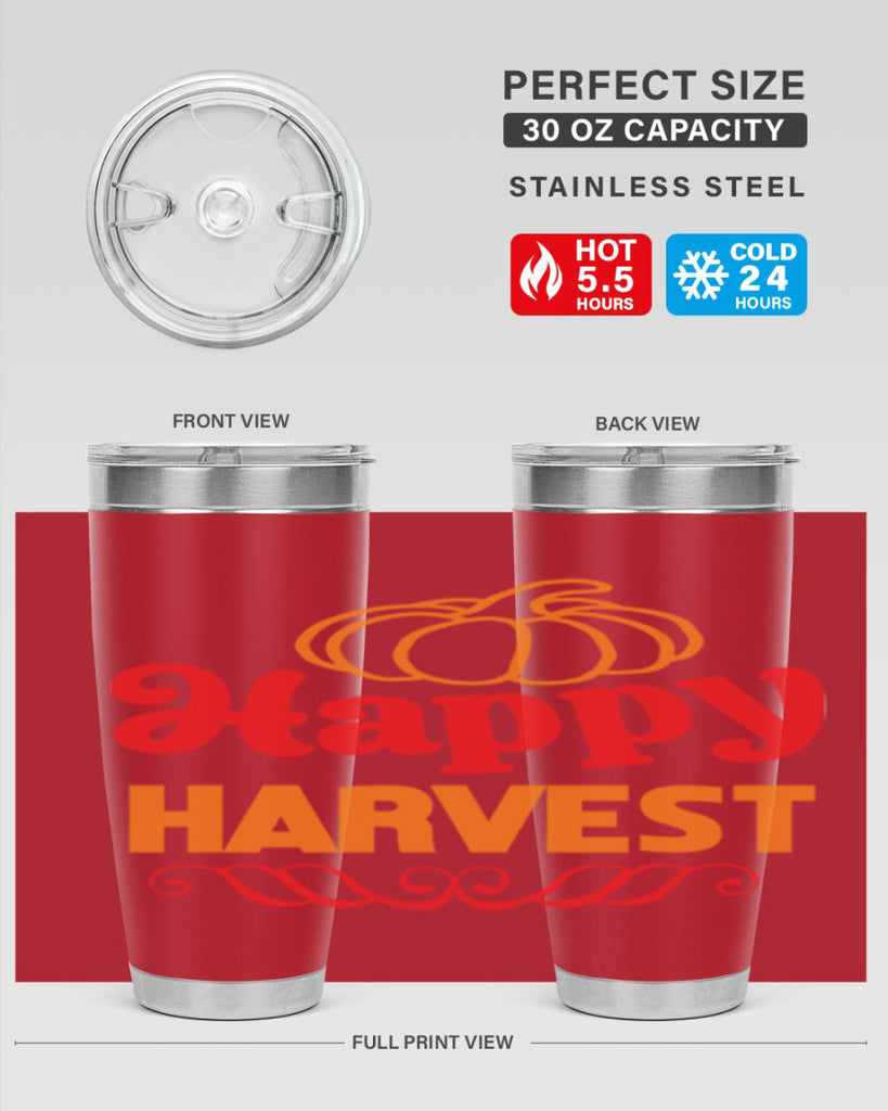 HappyHarvest 256#- fall- Tumbler