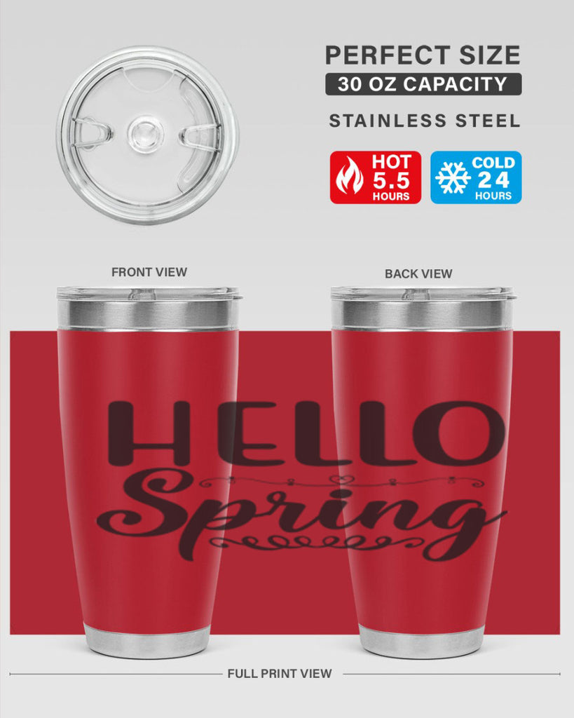 Hello spring 185#- spring- Tumbler