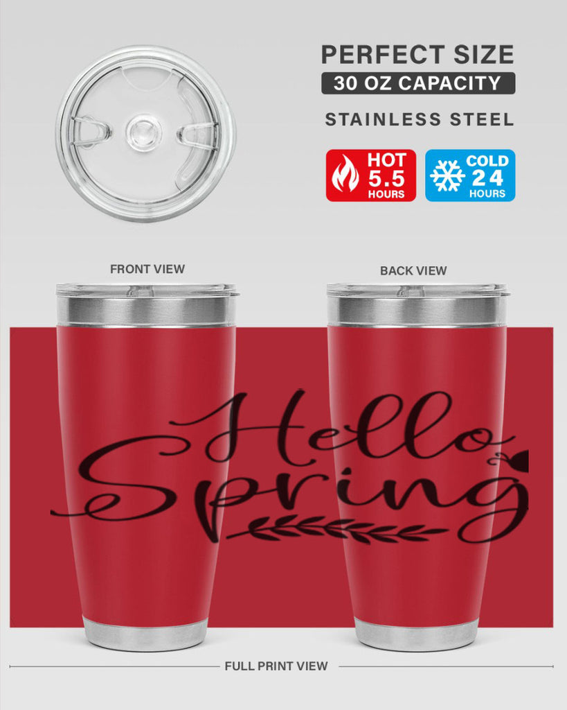 Hello spring design  222#- spring- Tumbler