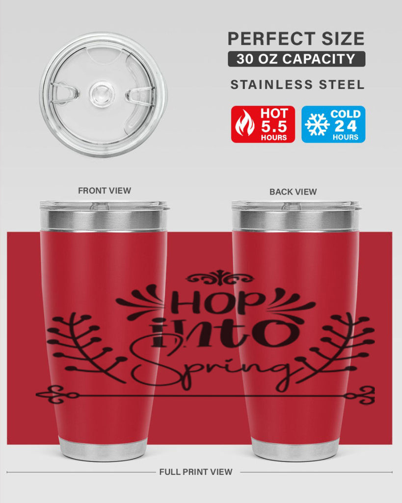 Hop into Spring 248#- spring- Tumbler