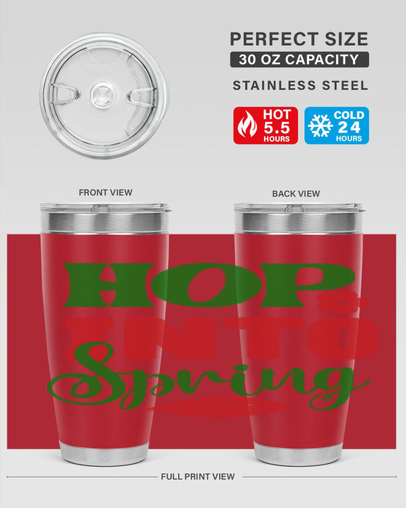 Hop into Spring 250#- spring- Tumbler