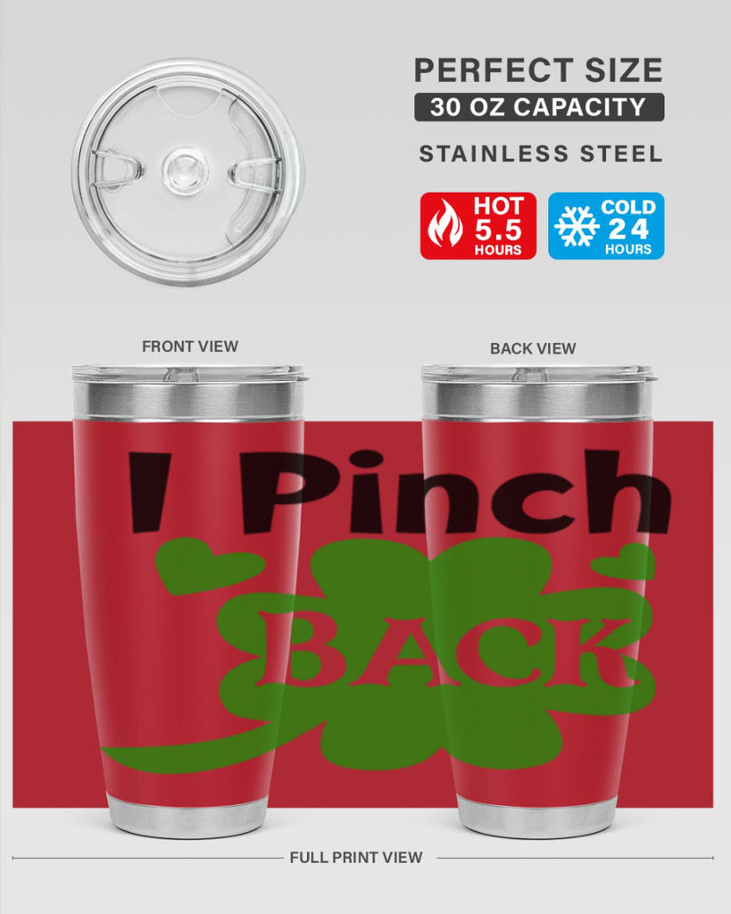 I Pinch Back Style 158#- St Patricks Day- Tumbler