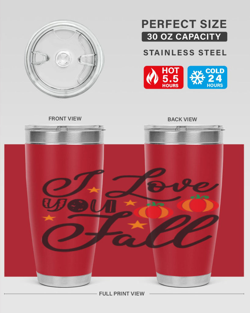 Iloveyoufall 350#- fall- Tumbler