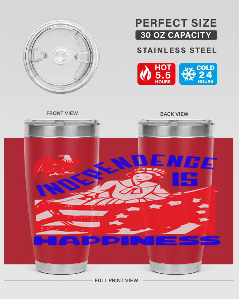 Independence is Style 26#- Fourt Of July- Tumbler