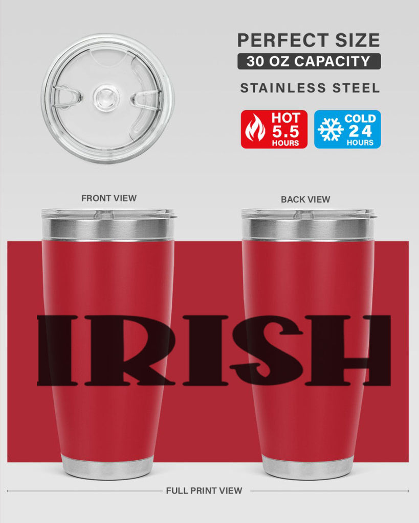 Irish Style 77#- St Patricks Day- Tumbler