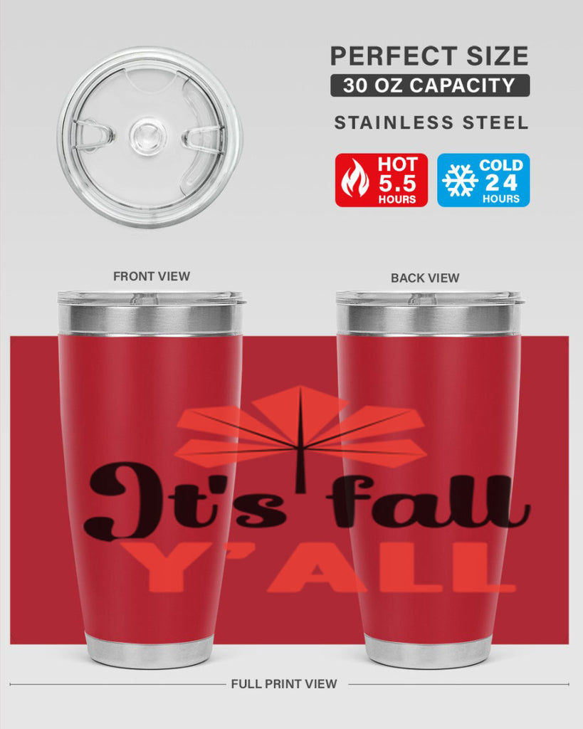 Its fall yall 373#- fall- Tumbler