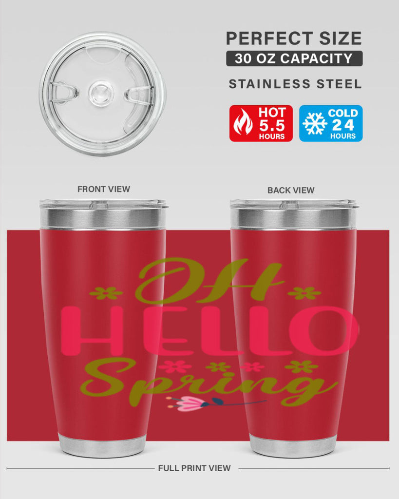 Oh Hello Spring 360#- spring- Tumbler