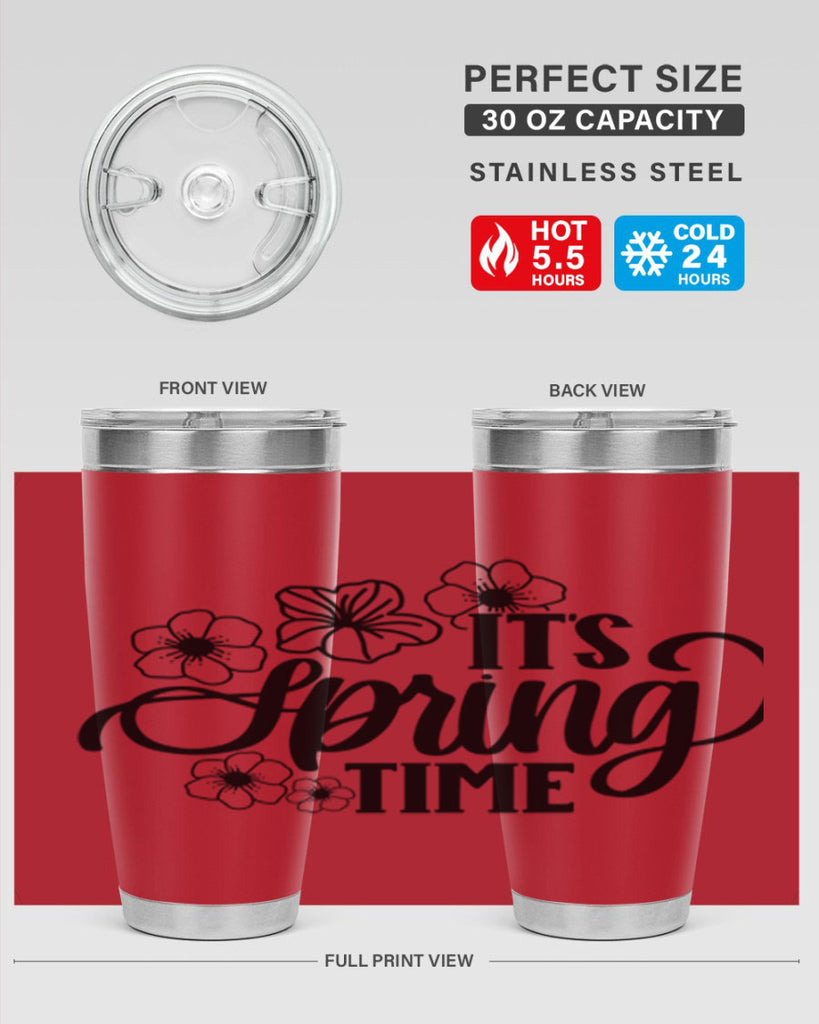 PNG_It's Spring Time394#- spring- Tumbler