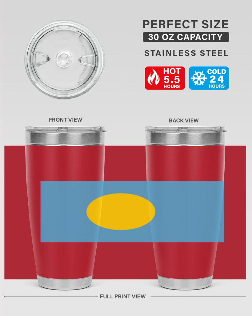 Palau 65#- world flags- Tumbler