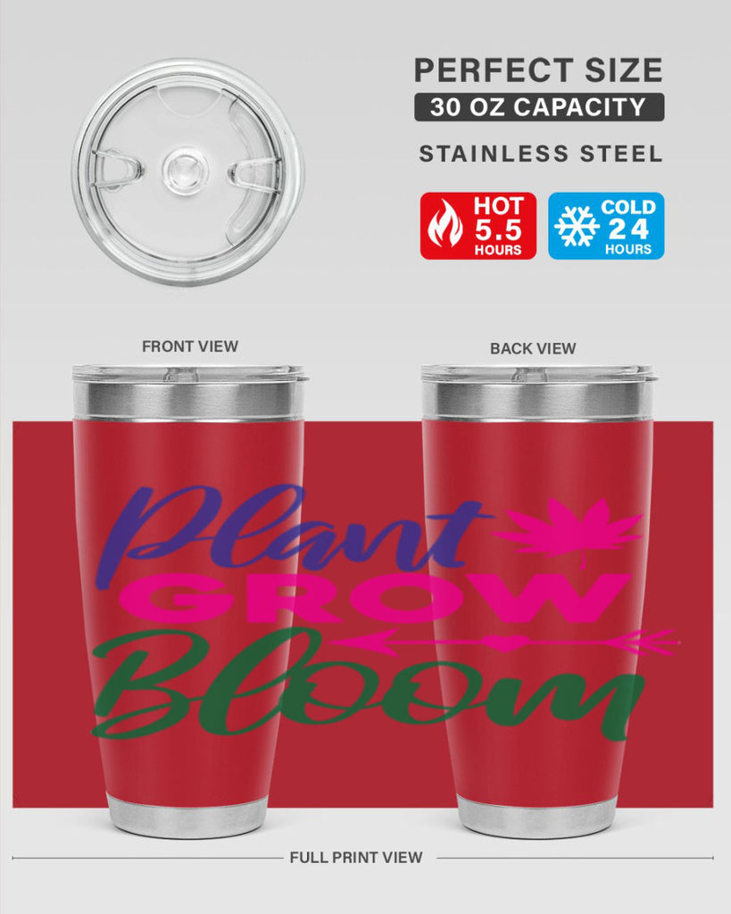 Plant Grow Bloom 389#- spring- Tumbler