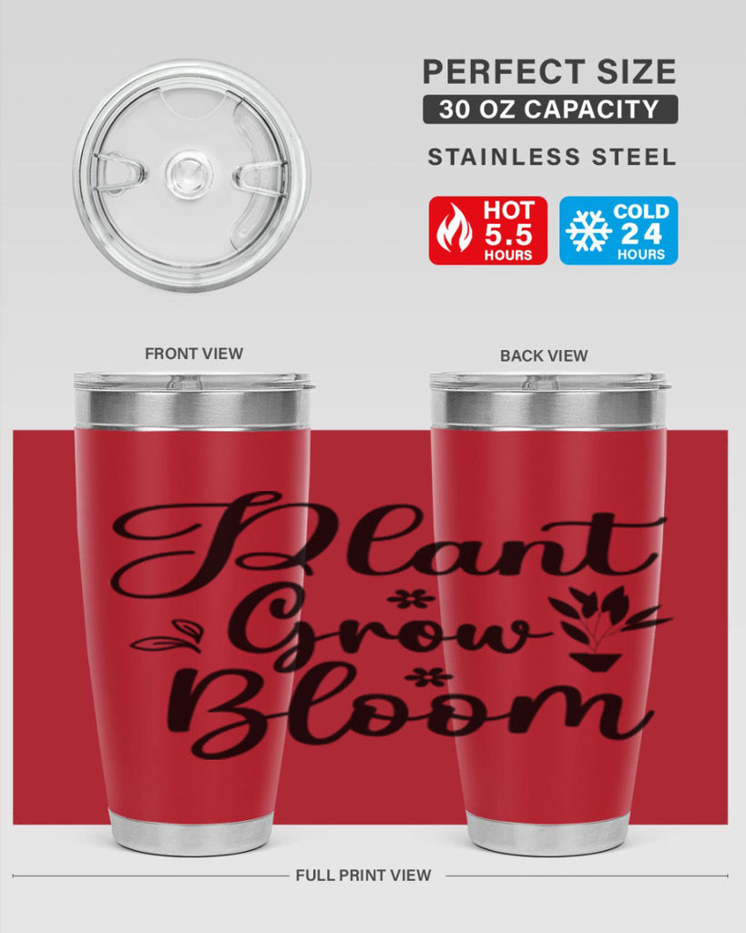 Plant Grow Bloom 391#- spring- Tumbler
