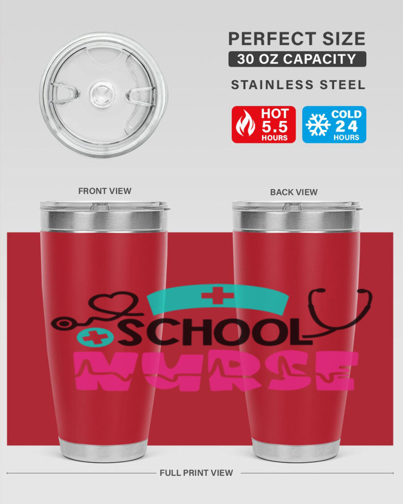School Nurse Style Style 50#- nurse- tumbler