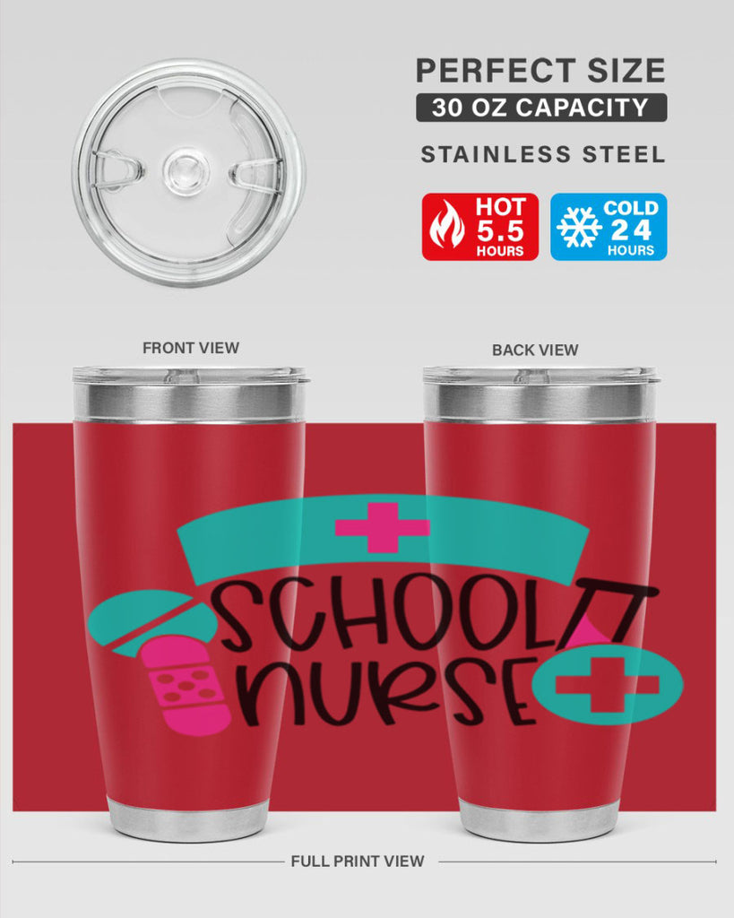 School Nurse Style Style 52#- nurse- tumbler