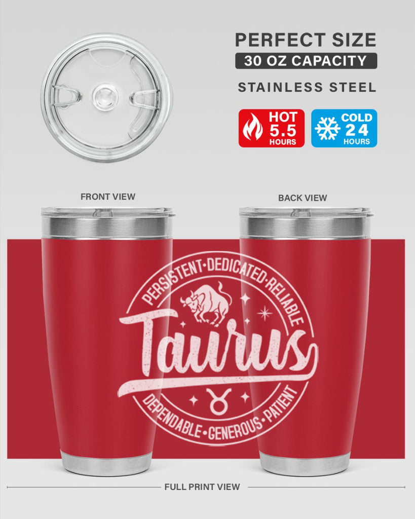 Taurus 495#- zodiac- Tumbler