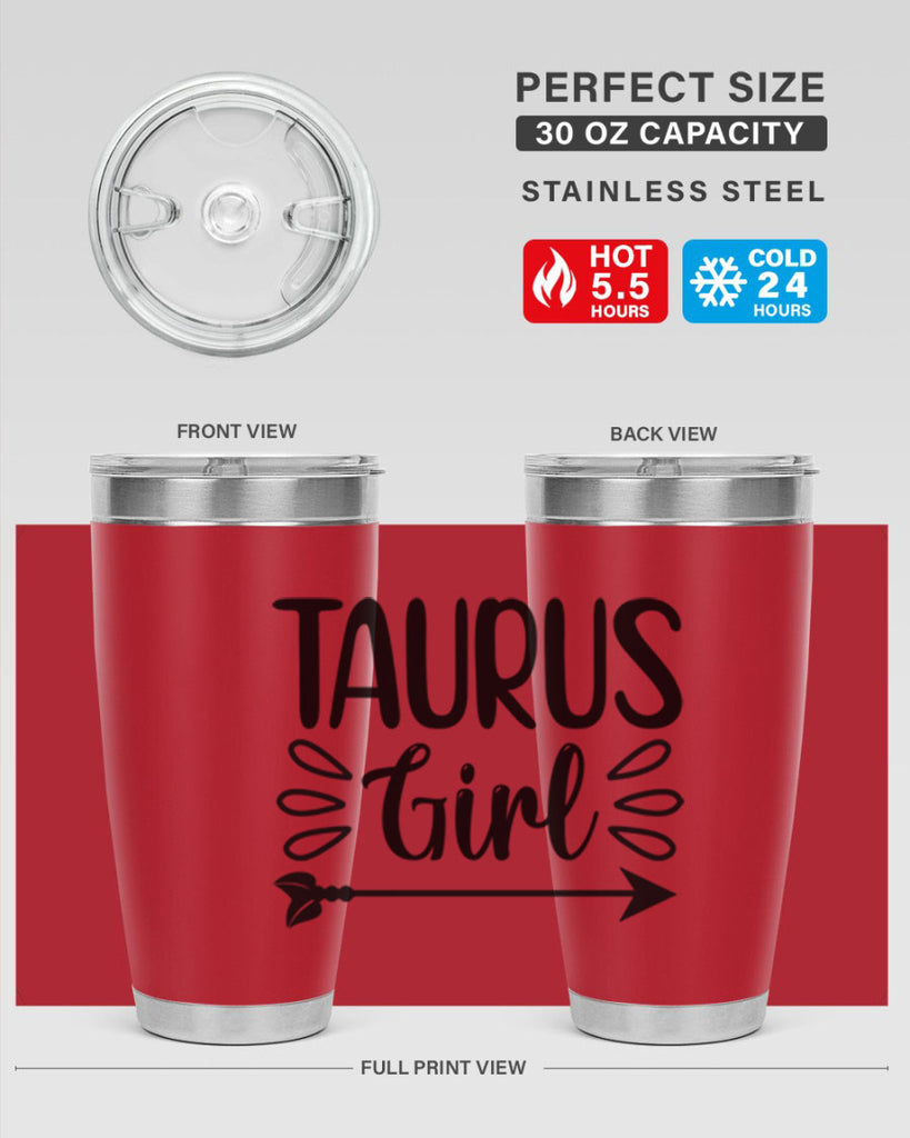 Taurus girl 500#- zodiac- Tumbler