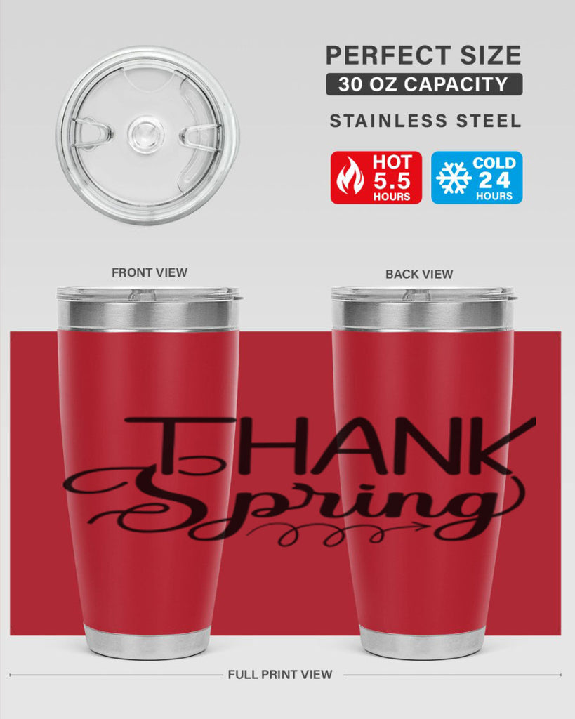 Thank Spring527#- spring- Tumbler