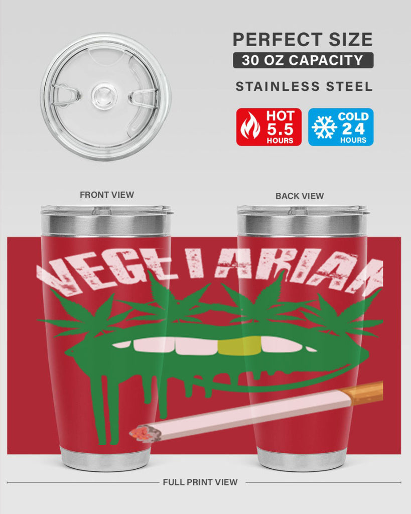 Vegetarian 270#- marijuana- Tumbler