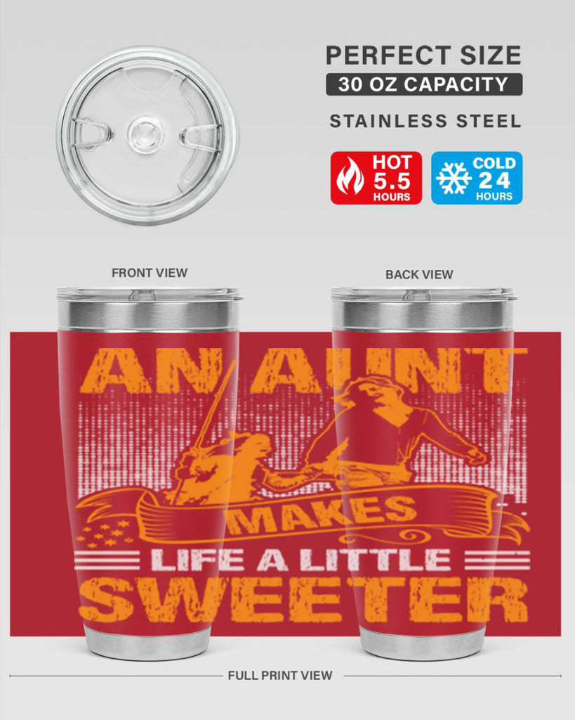 an aunt makes life a little sweeter 5#- mothers day- Tumbler