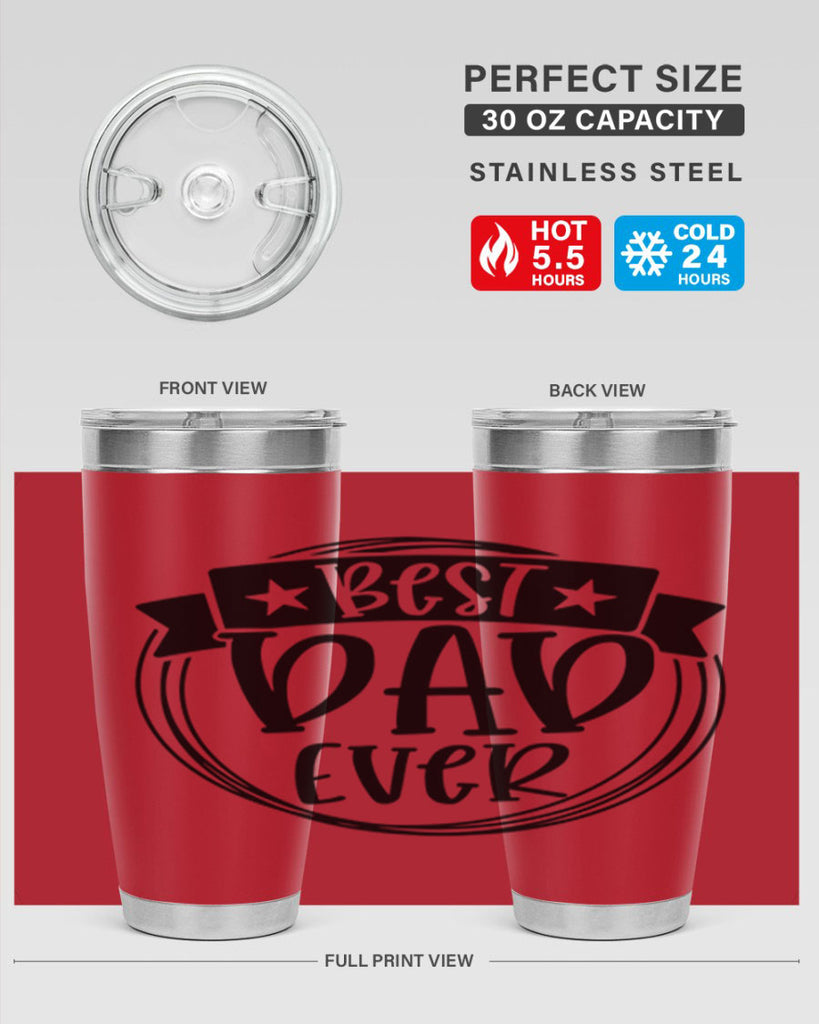 best dad ever 72#- fathers day- Tumbler