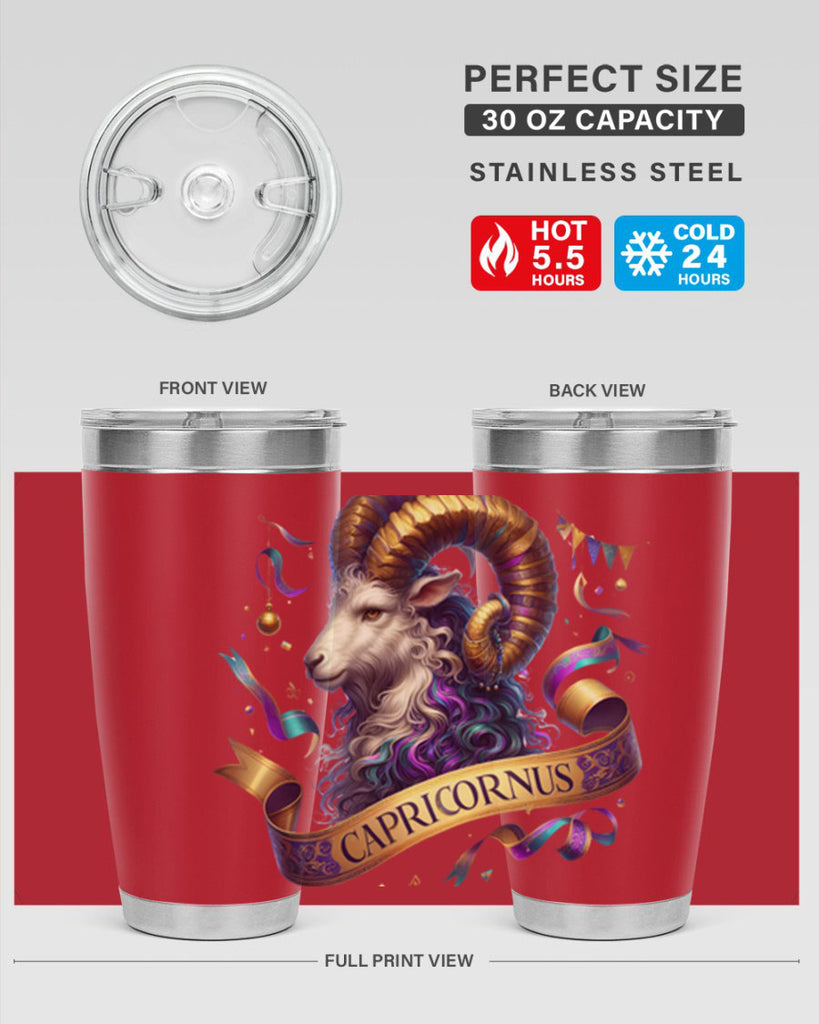 capricorn 209#- zodiac- Tumbler