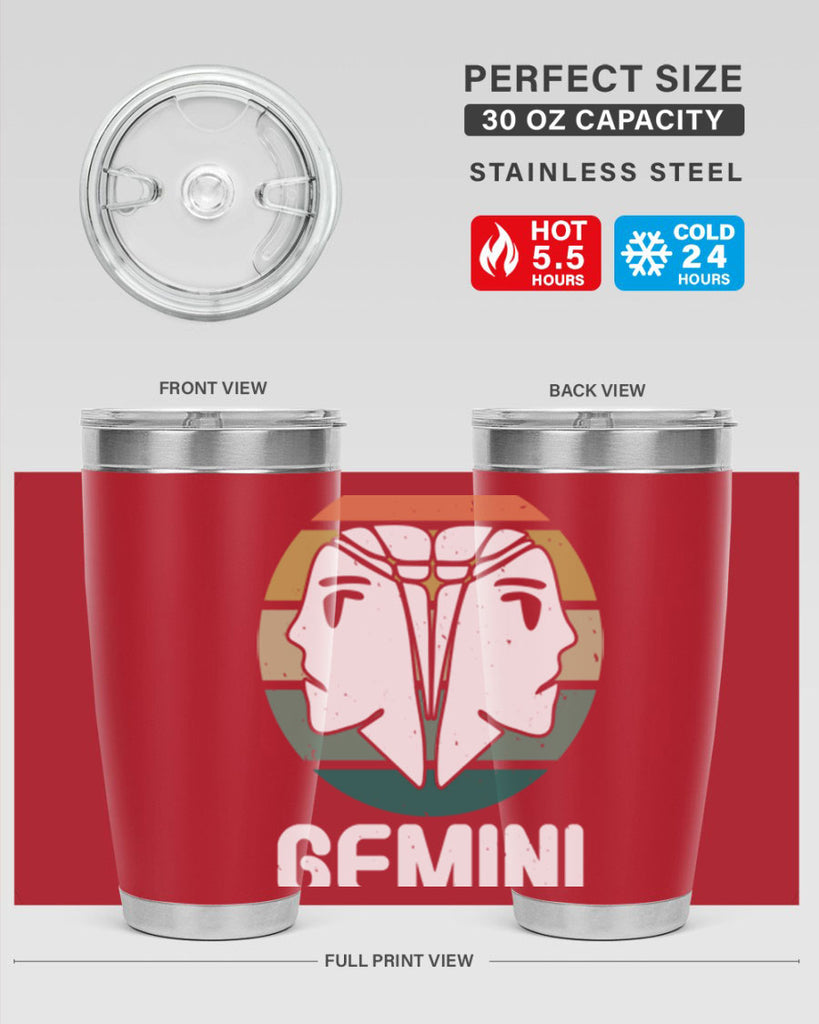 gemini 236#- zodiac- Tumbler
