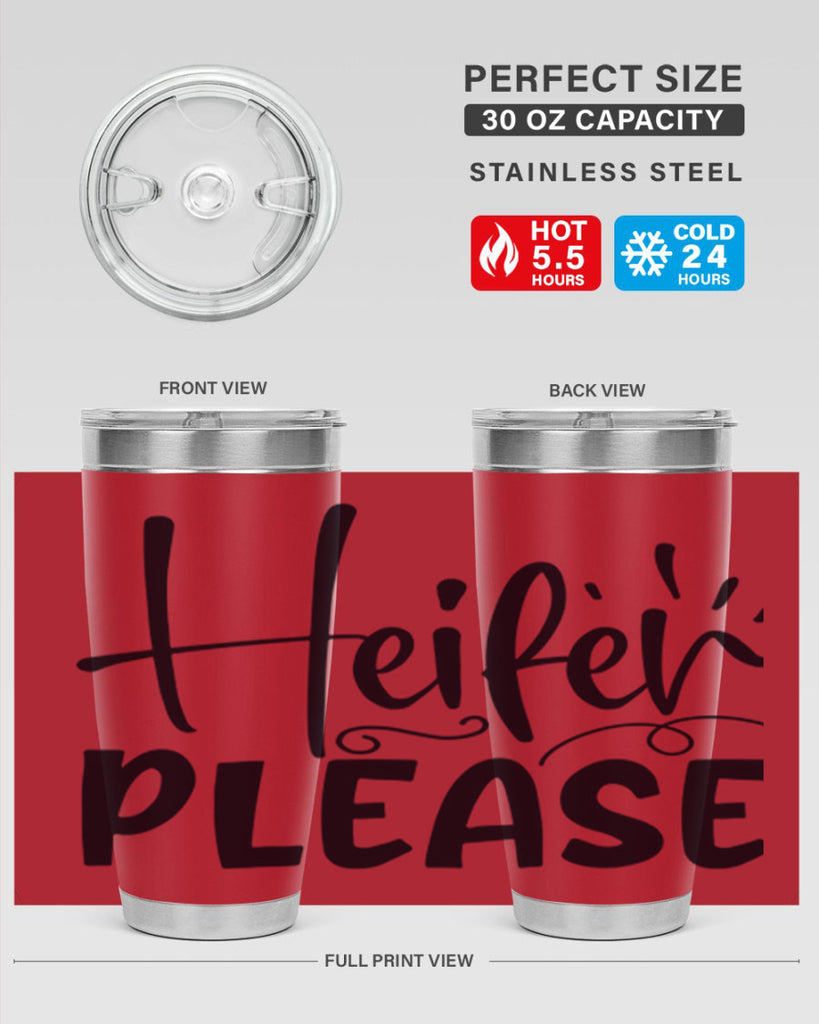 heifer please 91#- kitchen- Tumbler