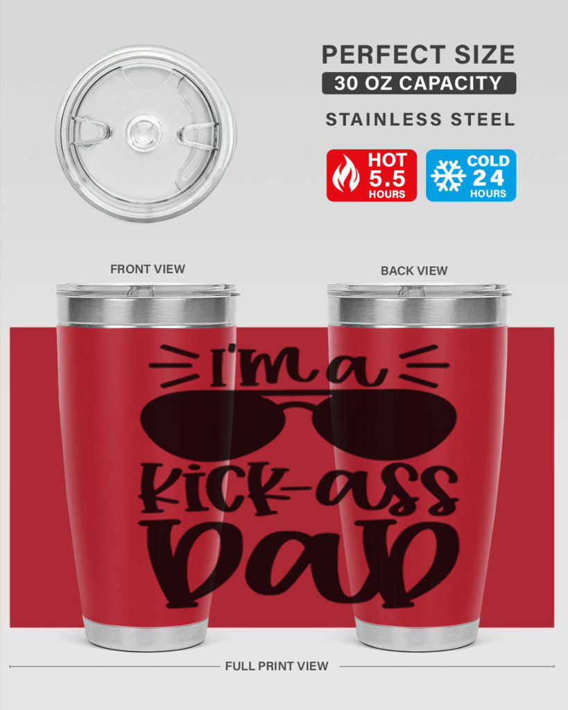 im a kickass dad 35#- fathers day- Tumbler