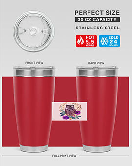 owl 17#- owl- Tumblers