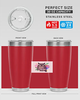 owl 3#- owl- Tumblers