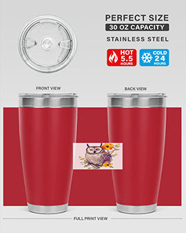owl 4#- owl- Tumblers