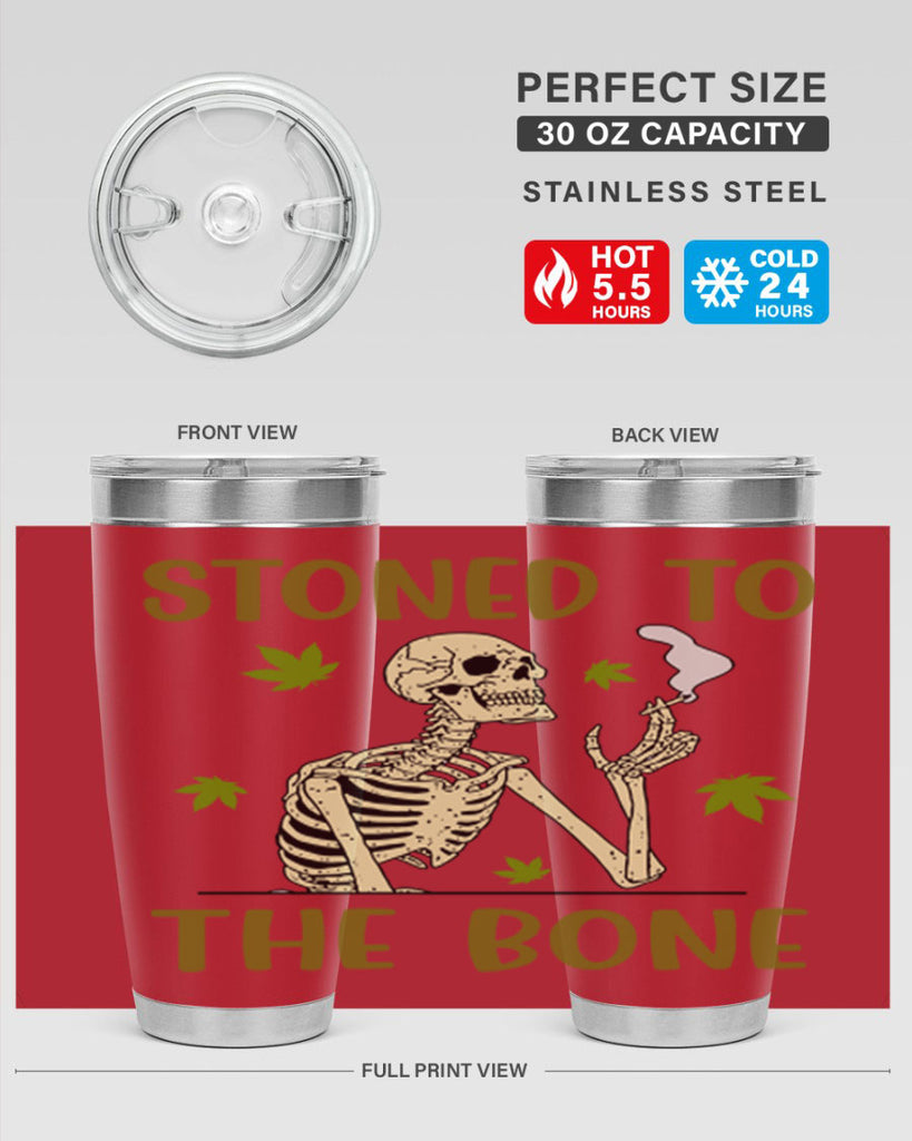 stones to the bone 264#- marijuana- Tumbler