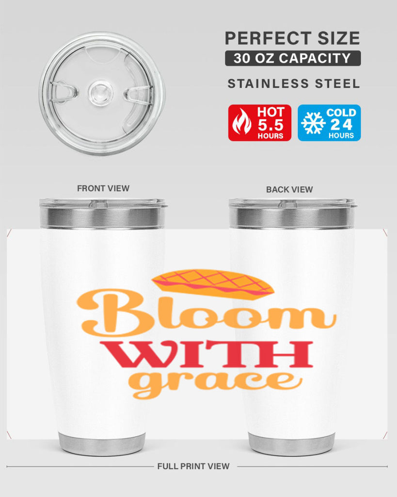 Bloom with grace 81#- spring- Tumbler