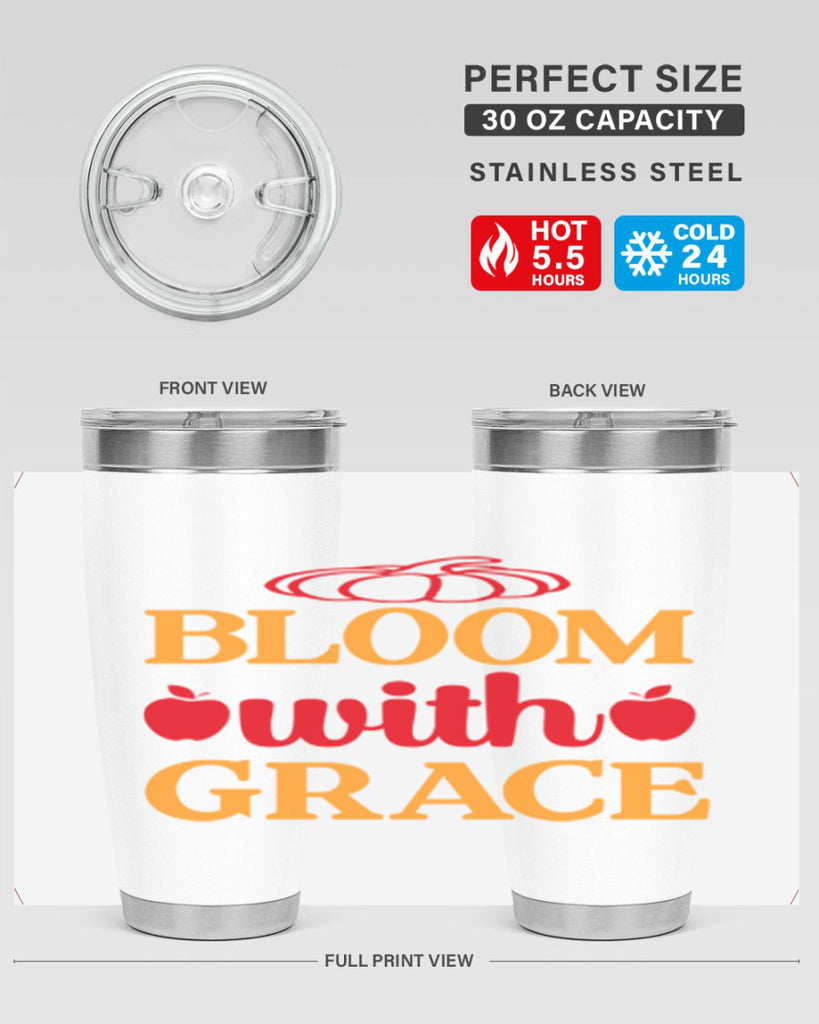 Bloom with grace 82#- spring- Tumbler