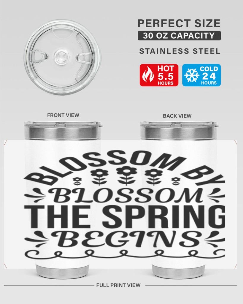 Blossom by blossom the spring 93#- spring- Tumbler