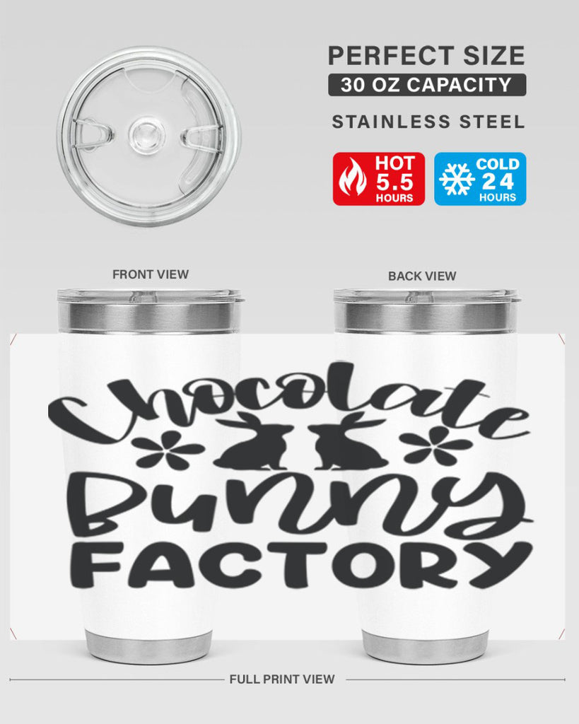Chocolate bunny factory  110#- spring- Tumbler