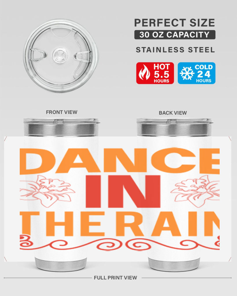 Dance in the rain 117#- spring- Tumbler