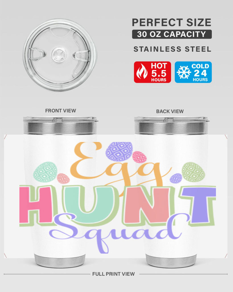 Egg hunt squad130#- spring- Tumbler