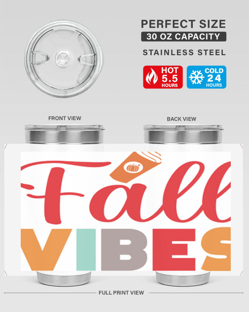 FallVibesdesign 166#- fall- Tumbler