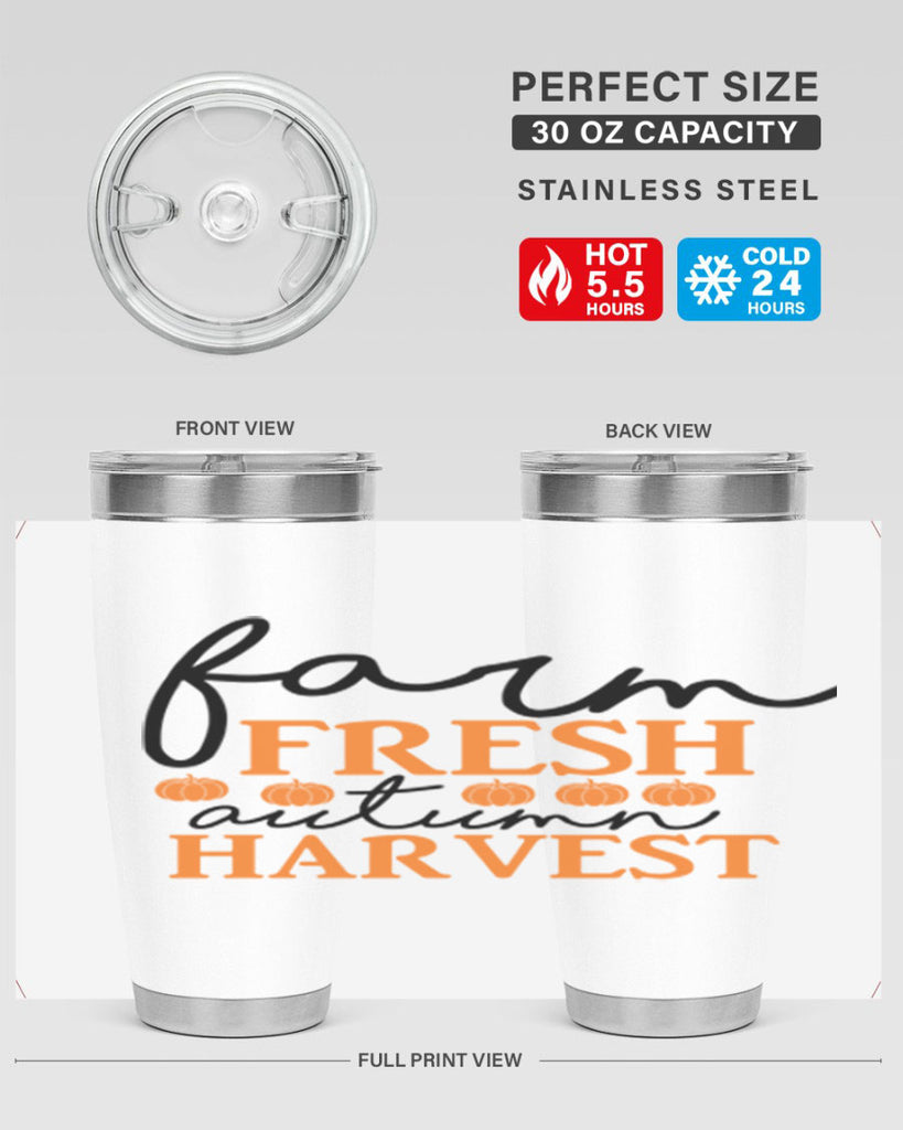 Farm Fresh Autumn Harvest 171#- fall- Tumbler