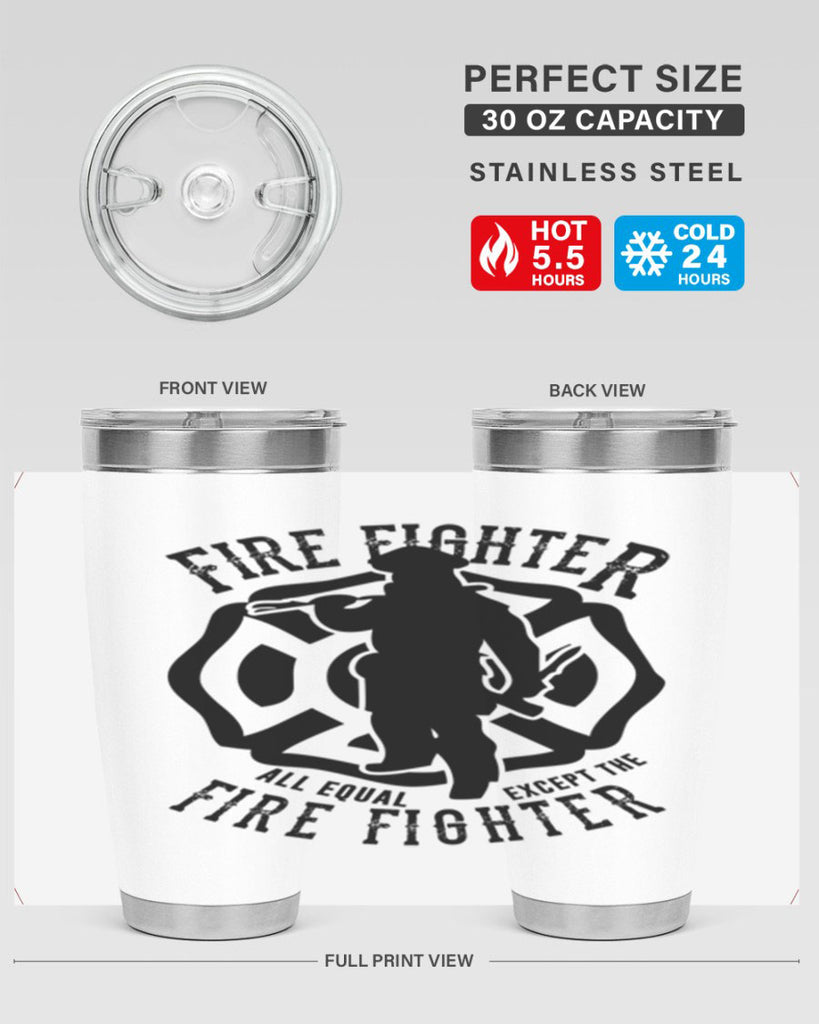 Fire Fighter Style 81#- fire fighter- tumbler