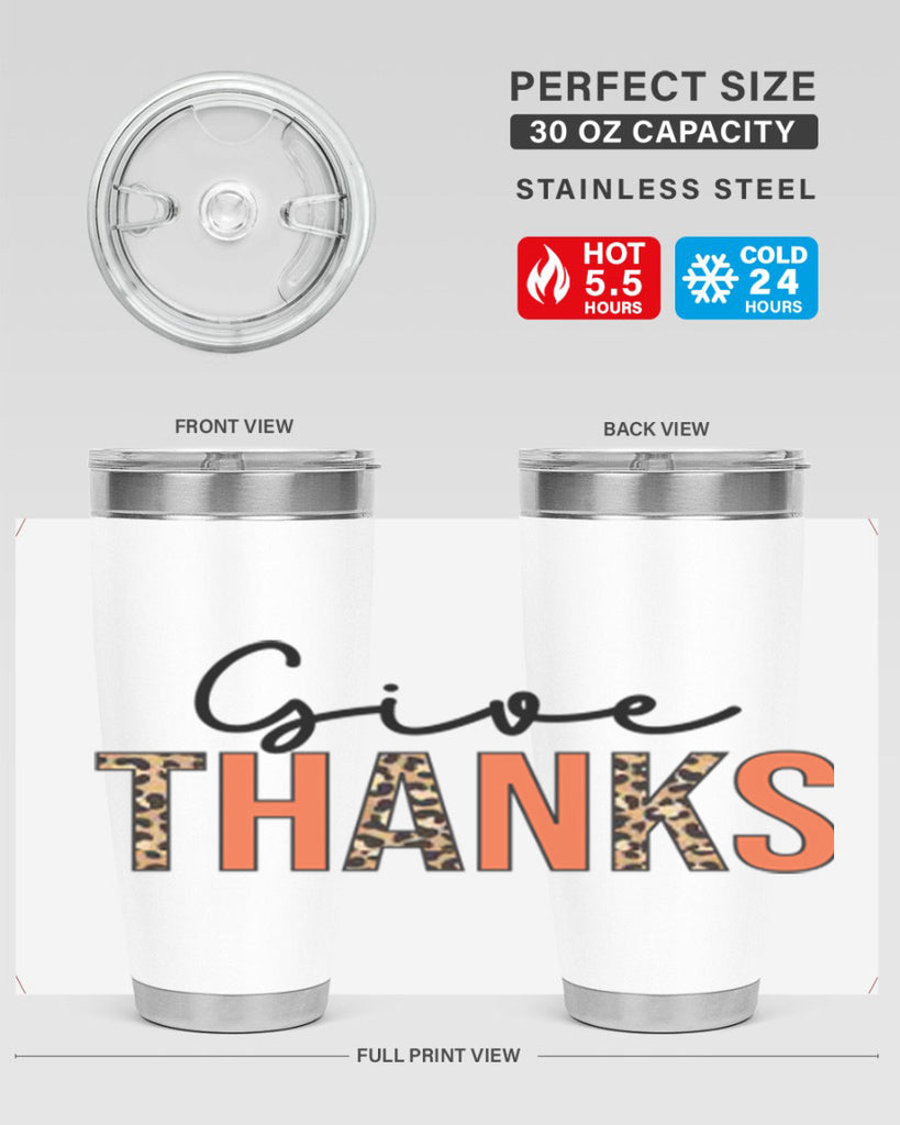 Give thanks 194#- fall- Tumbler