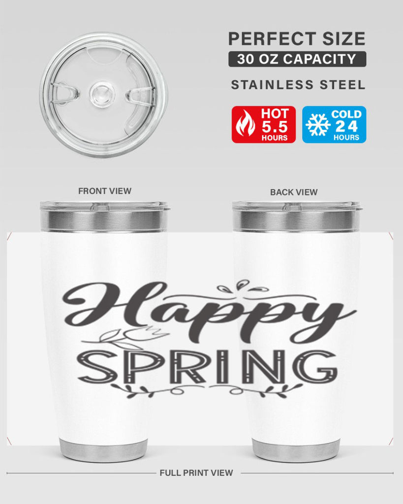Happy spring175#- spring- Tumbler