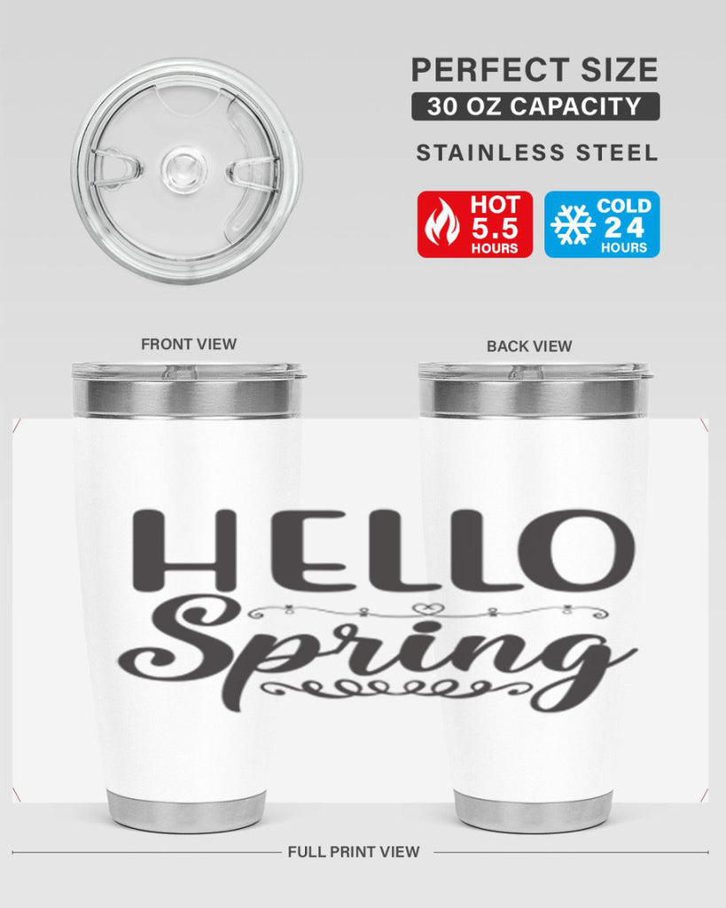 Hello spring 185#- spring- Tumbler