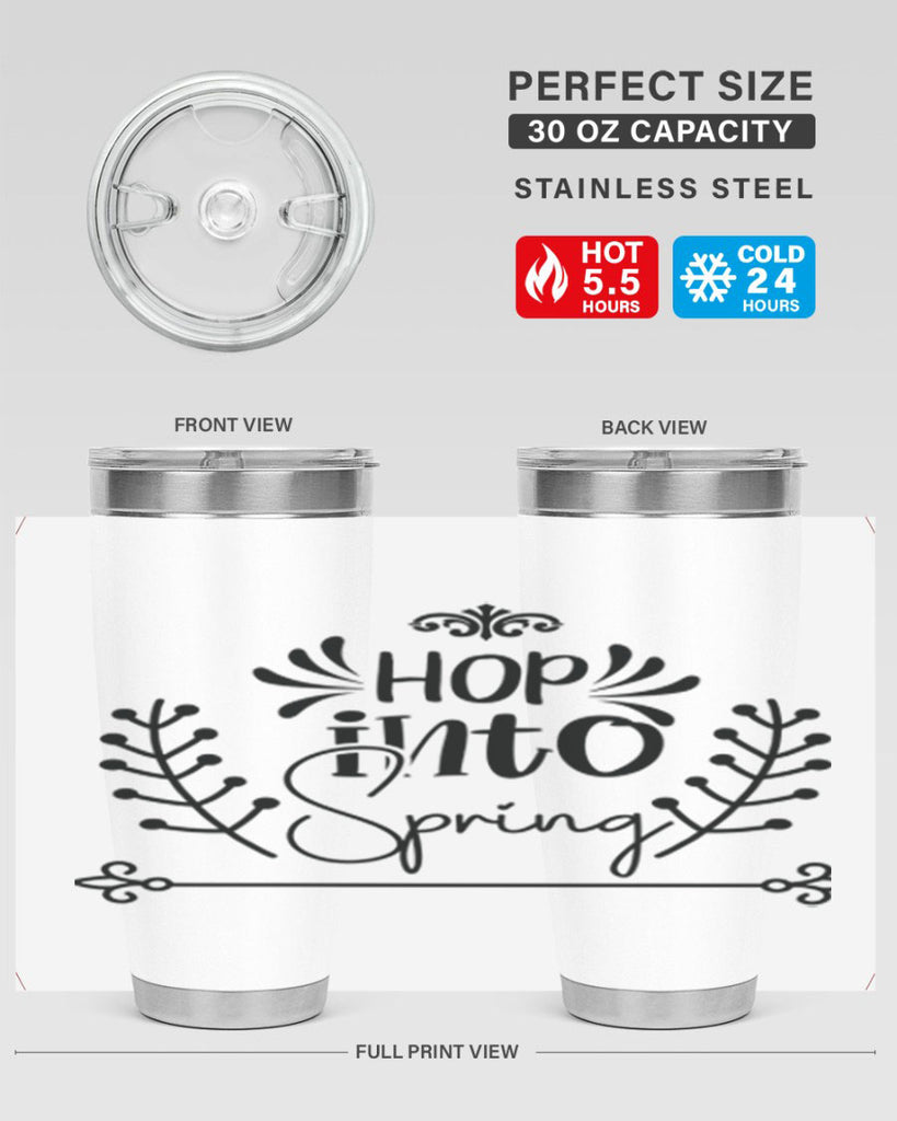 Hop into Spring 248#- spring- Tumbler