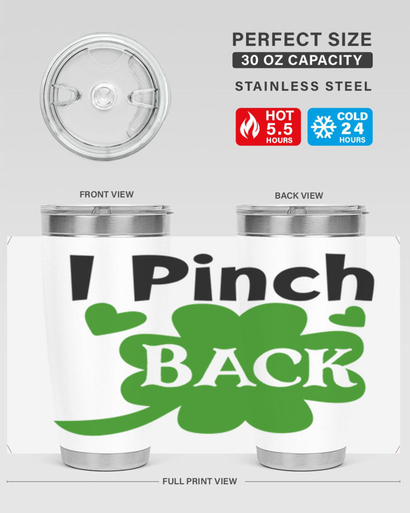 I Pinch Back Style 158#- St Patricks Day- Tumbler