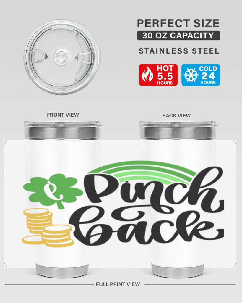 I Pinch Back Style 86#- St Patricks Day- Tumbler