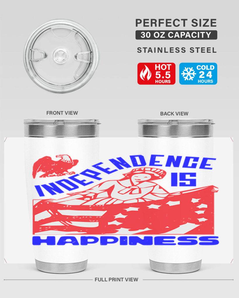Independence is Style 26#- Fourt Of July- Tumbler